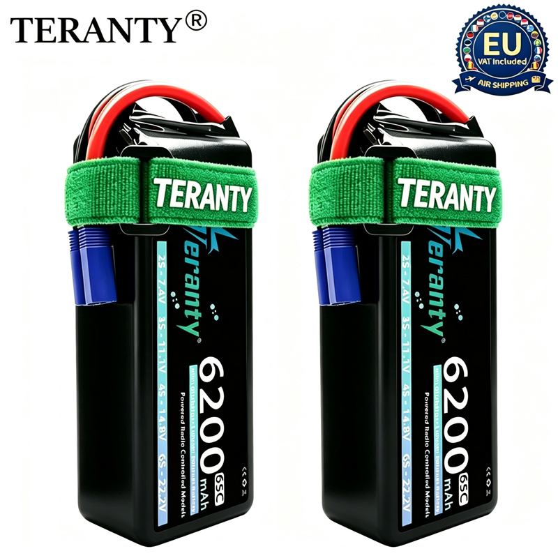 TERANTY 6S 6200mAh Lipo Batter - Rc Hobby Land recension och pris