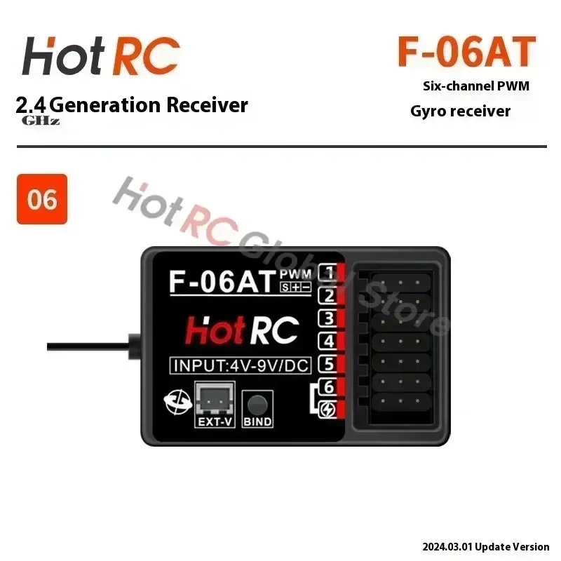 HOTRC 2.4Ghz 4/6/8 Channel F-0 - Rc Hobby Shops recension och pris