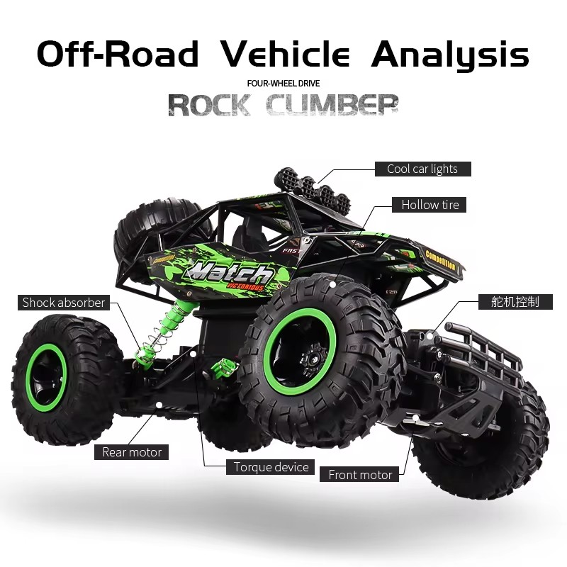 Oike 1:16 /1:12 All Terrain RC - Rc Hobby Grade Truck recension och pris