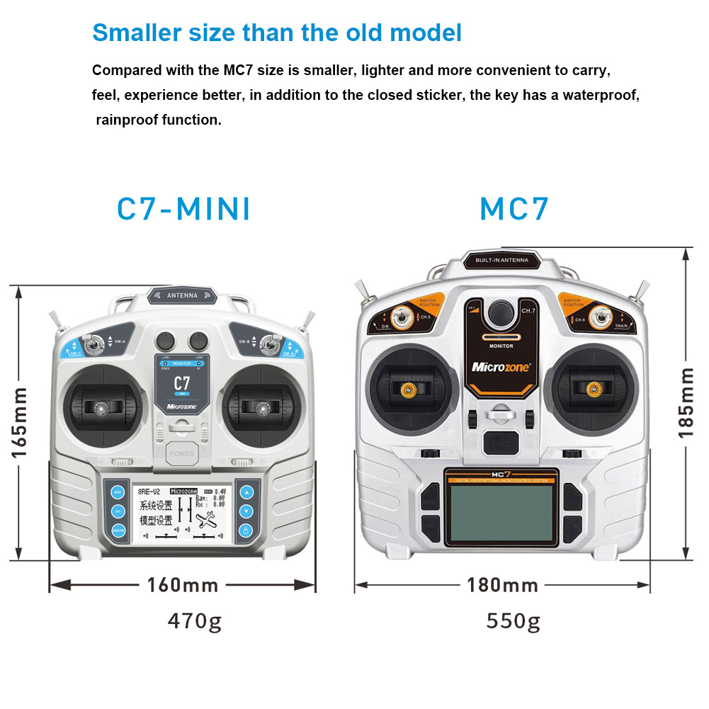 MicroZone MC7 Controller C7 MI - Rc Hobby Shops recension och pris
