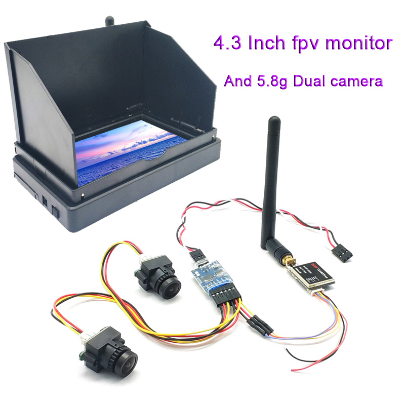 5.8G 48CH 4.3 Inch FPV Monitor - Rc Plane Hobby Zone recension och pris