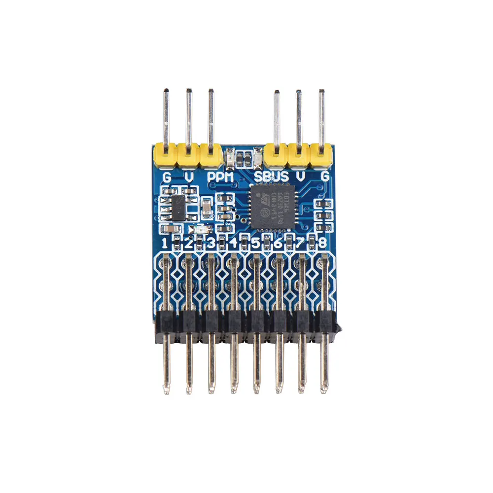 JHEMCU PPM PWM SBUS Signal Con - Receiver Sbus 8Ch recension och pris
