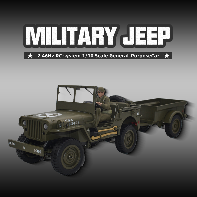 JJRC C8815 RC Car 1941 JEEP WI - Rc Hobby Grade Truck recension och pris