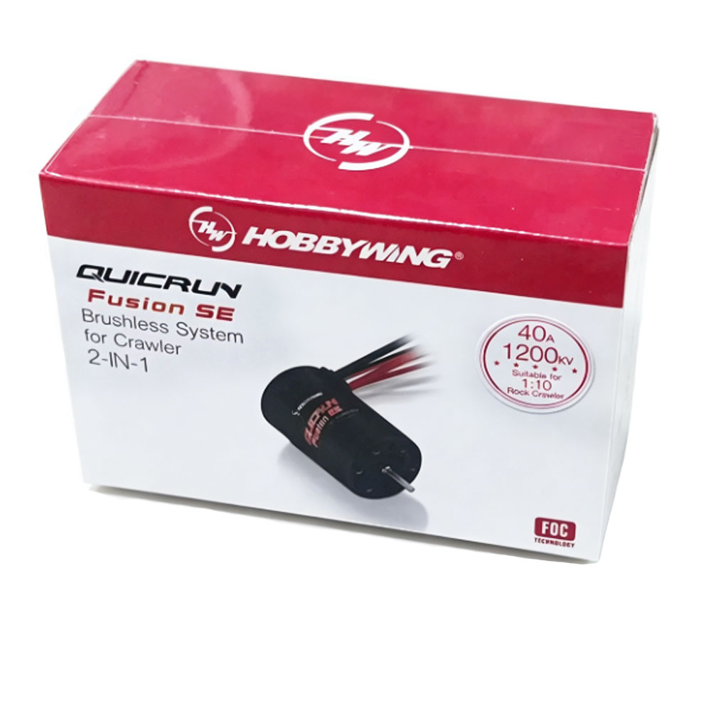 Hobbywing QuicRun Fusion SE 2- - Rc Hobby Motor recension och pris