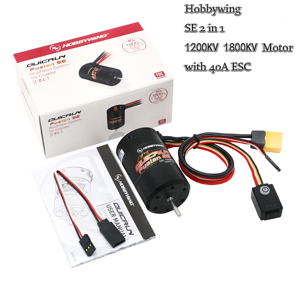 Hobbywing QuicRun Fusion SE 2- - Rc Hobby Motor recension och pris